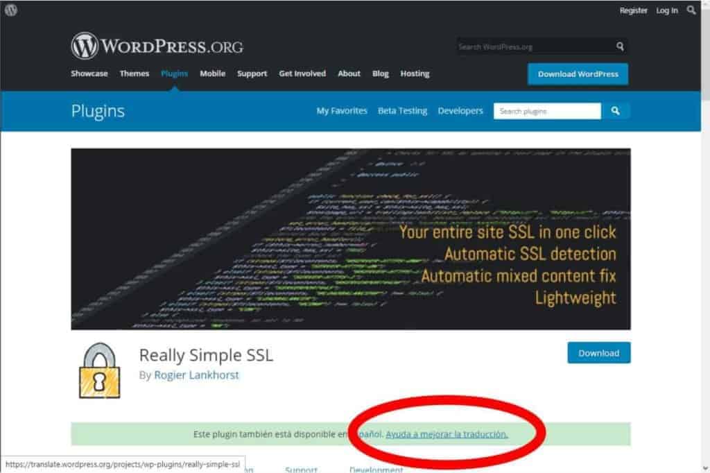 Traducción de un plugin de wordpress