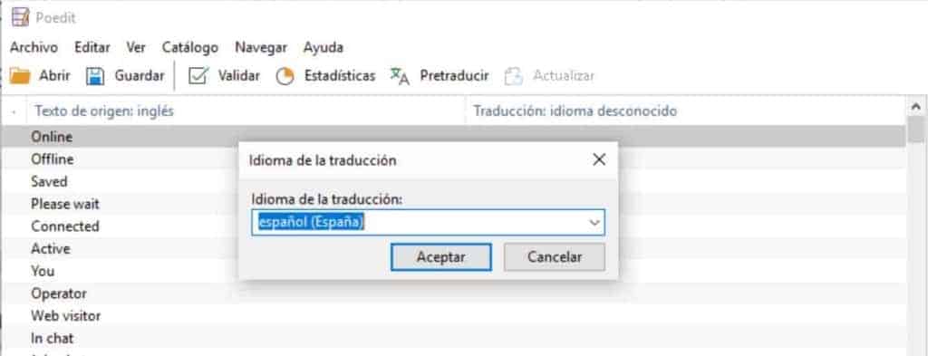 Traducción de un plugin de wordpress