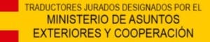 traductor jurado oficial del ministerio de asuntos exteriores español