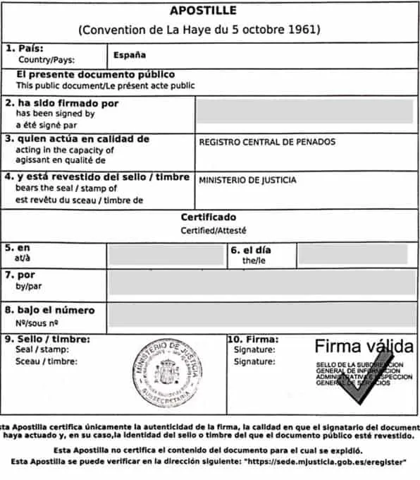 Apostilla-espanola La apostilla de la Haya explicada con sencillez